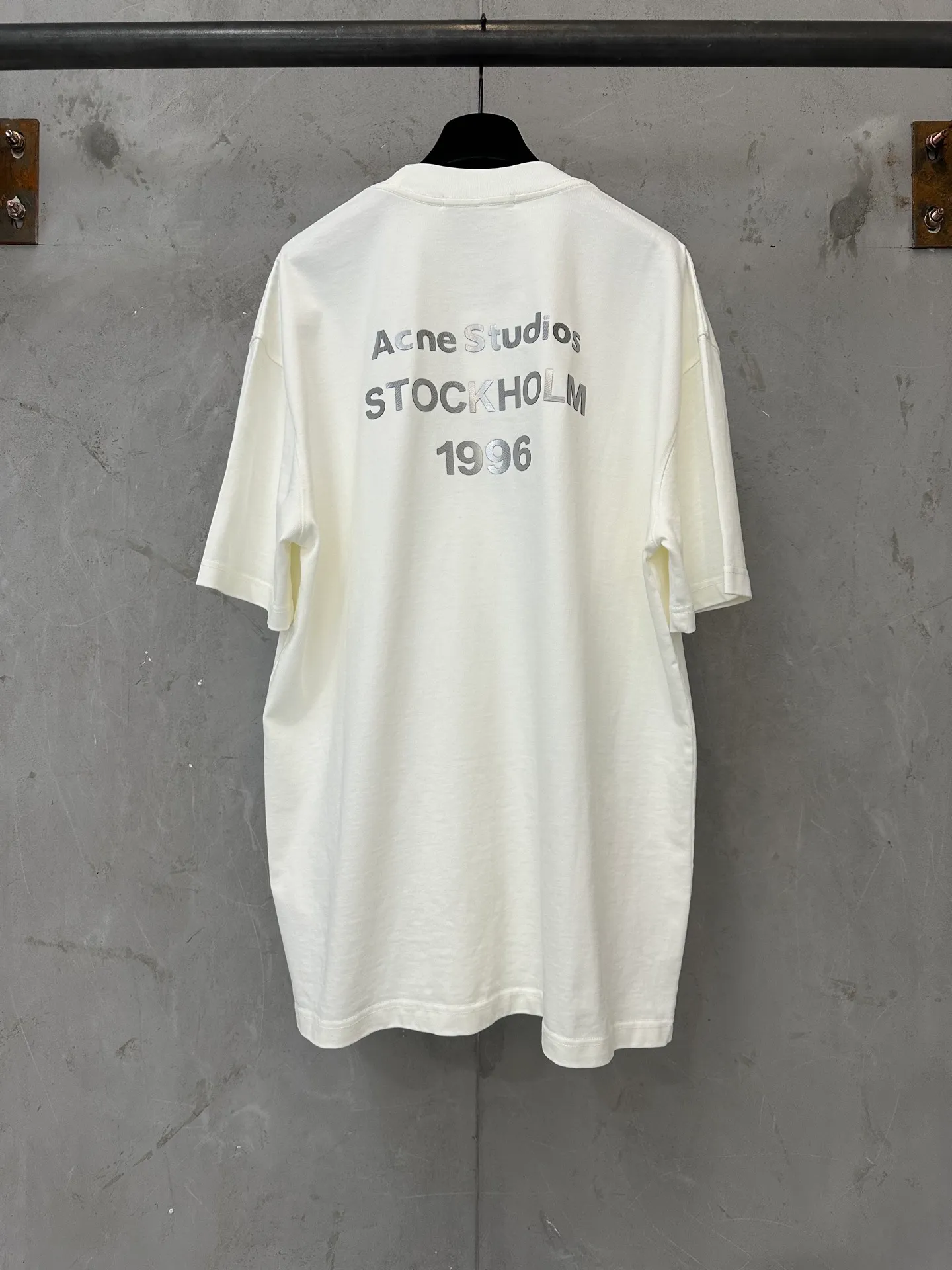 ￼ 140- New Arrival g Acne studios 26ss Classic logo T ： 2*2 g Color Change Same Style Color: Black White Coffee Brown Size: XS S M L XL